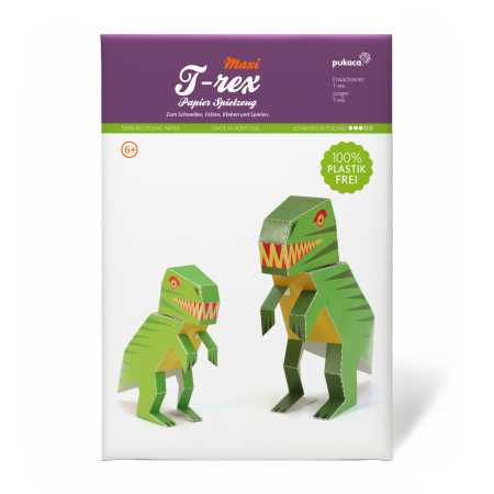 Maxi T-Rex Papierspielzeug