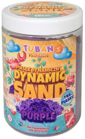 Dynamischer Sand 1 kg violett